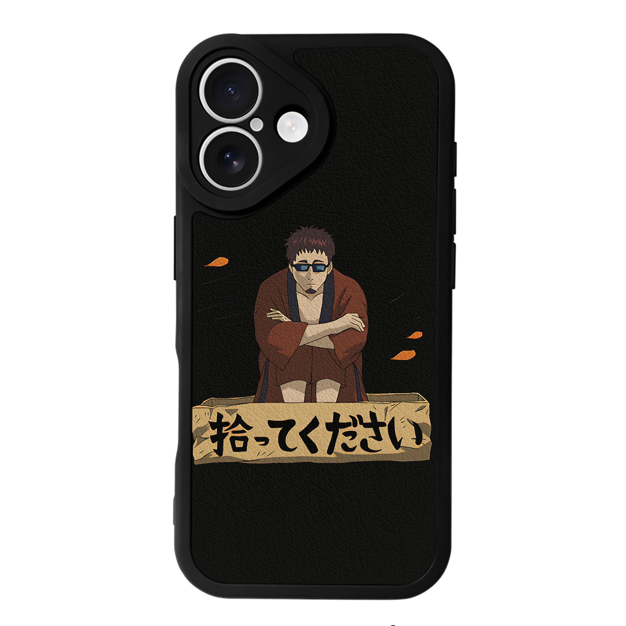 （画像用） ぎんたま 坂田銀時（さかたぎんとき） 神楽 志村新八（しむら しんぱち） GINTAMA Sakata Gintoki Kagura Shimura Shinpachi 【iPhone 16シリーズ対応】シリコンスマホケース（レザー調） 材質：シリコン